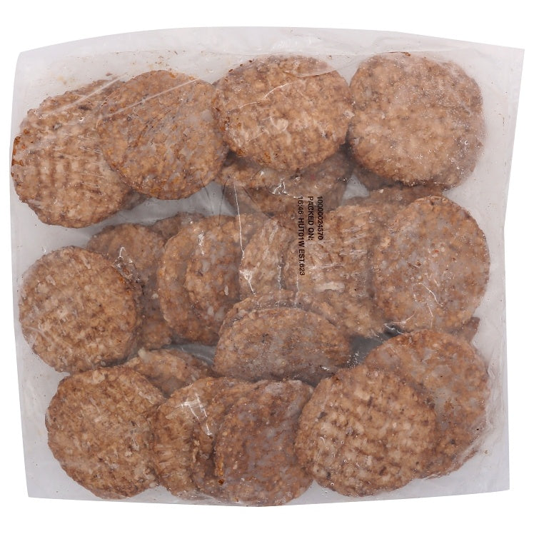 Patuxent Cooked Pork Sausage Patty 3.5 oz each, 2.5 lb