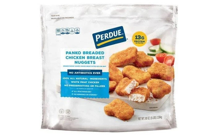 Perdue Panko Breaded Chicken Breast Nuggets, 5 lb