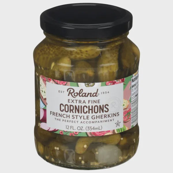 Roland Tiny Cornichons Gherkins, 11oz