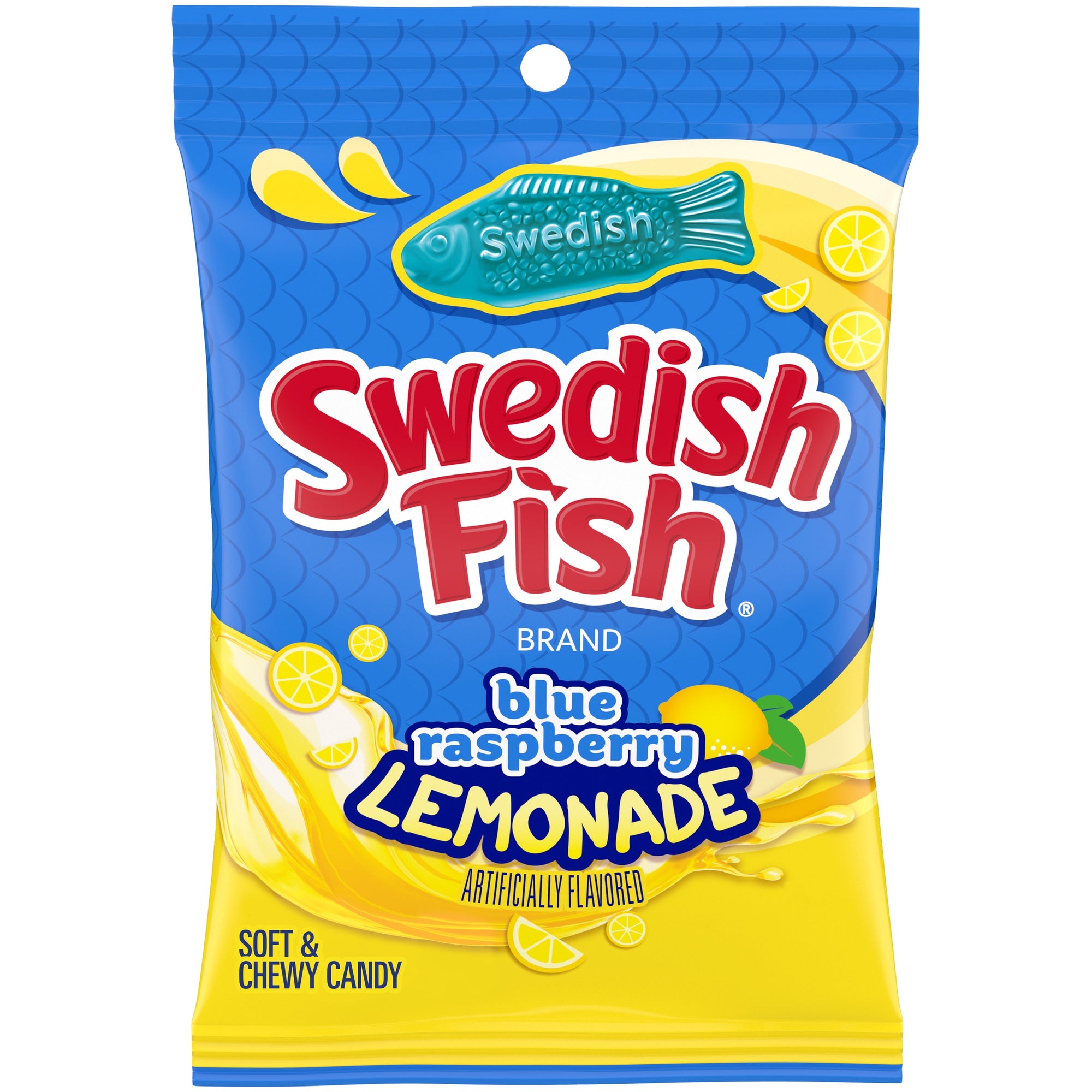 Swedish Fish, Blue Raspberry & Lemonade 8.4oz