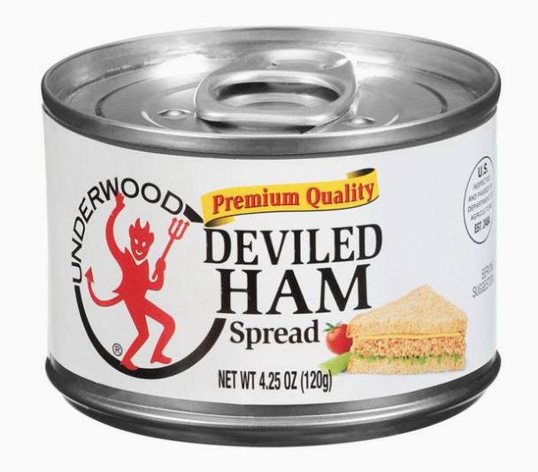 Underwood Premium Quality Deviled Ham Spread, 4.25oz