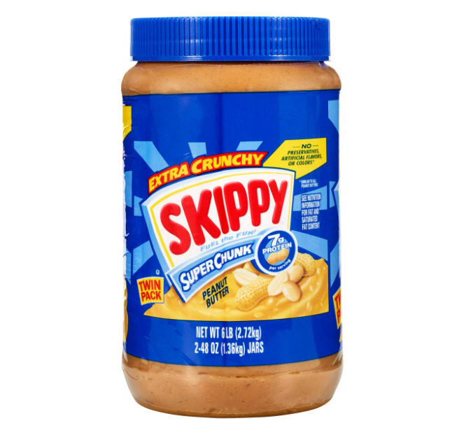 Skippy Peanut Butter, Super Chunk, 48oz