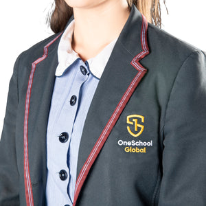 Blazer Navy Girls with Logo