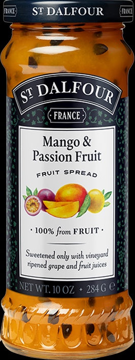 St Dalfour Mango & Passion Fruit Spread 10oz