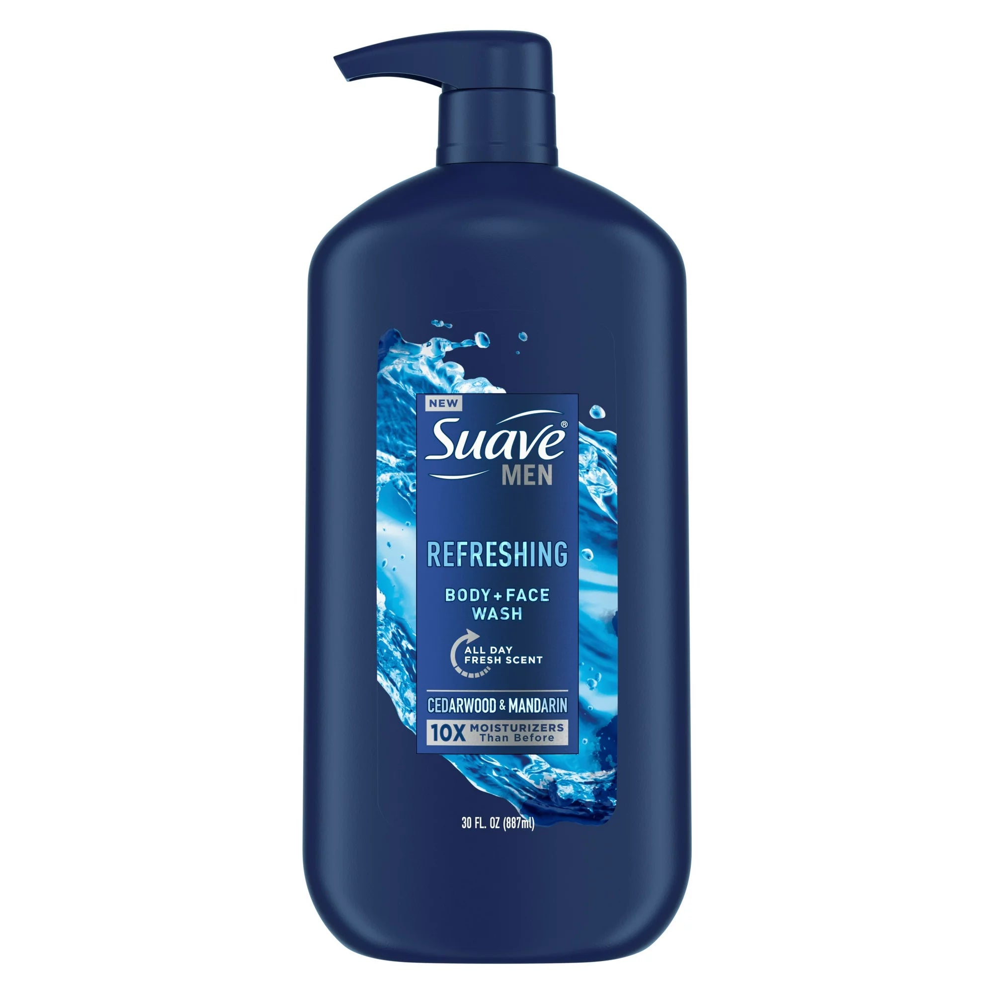 Suave Body Wash, Mens, Cedarwood & Mandarin 30oz