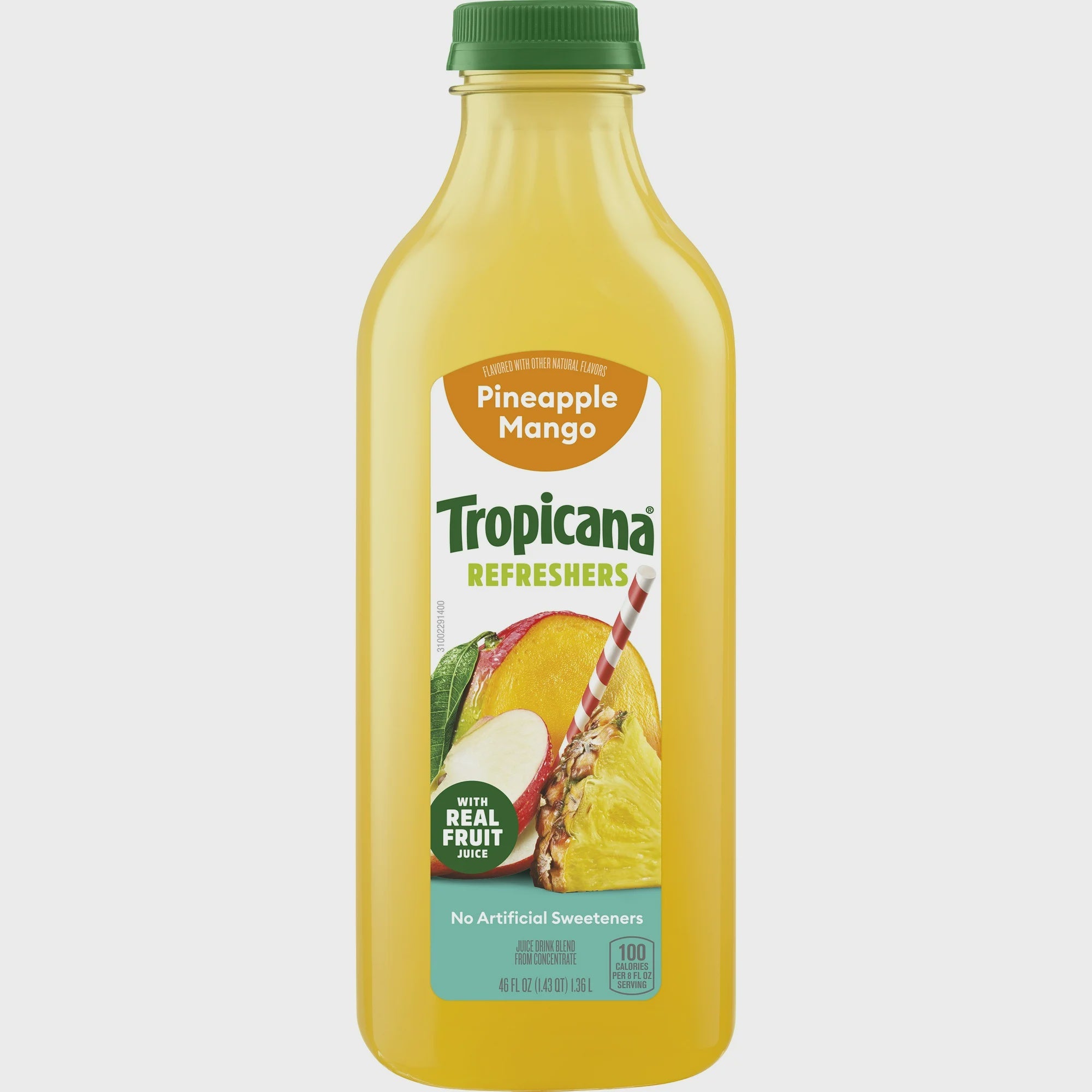 Tropicana Refreshers Pineapple Mango Punch, 46 fl oz