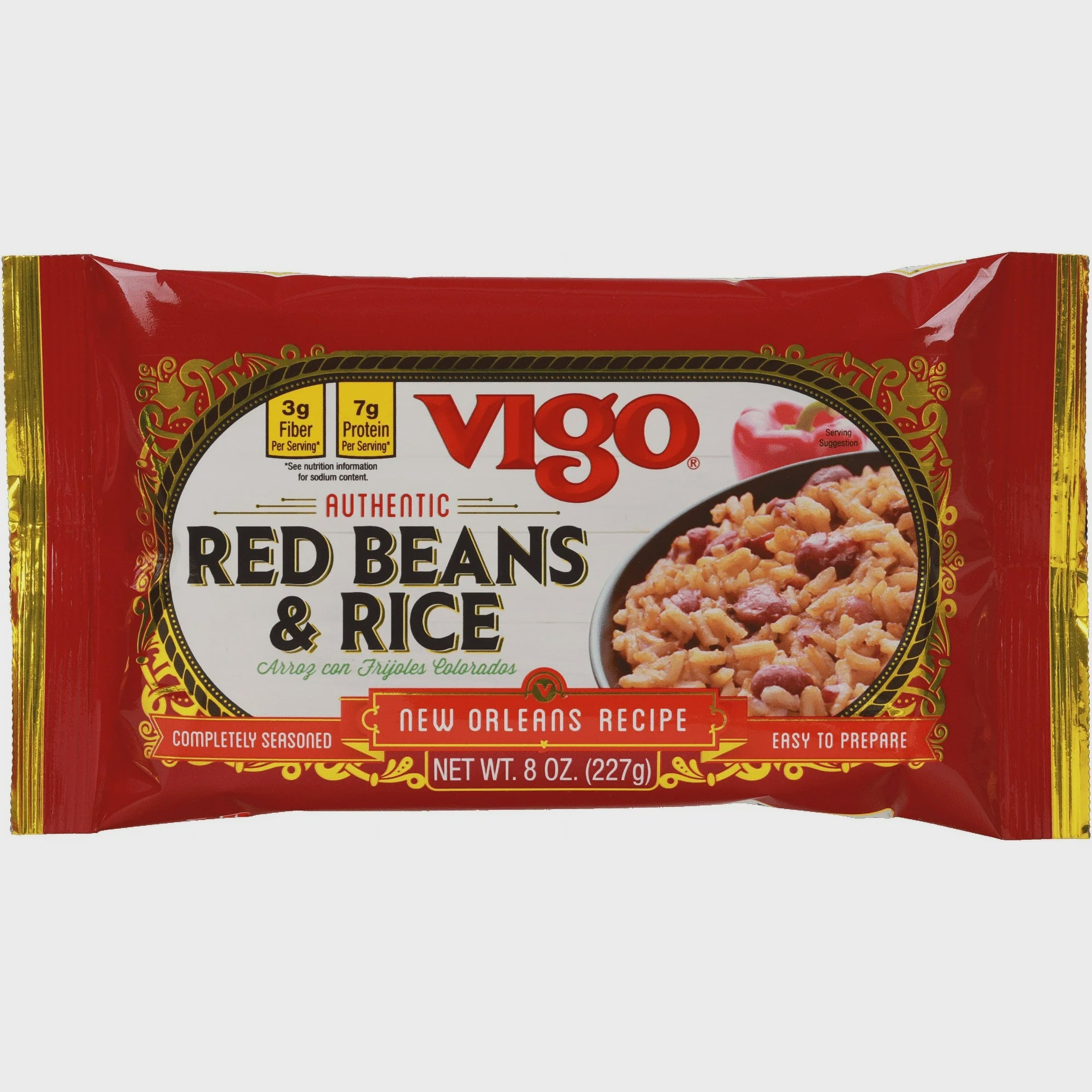 Vigo Rice, w Red Beans, 8 oz