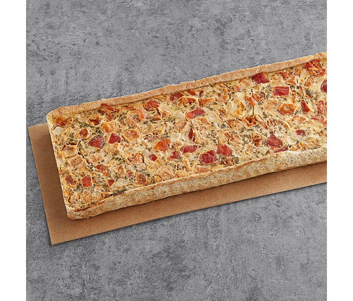 White Toque Goat Cheese Tomato Basil Quiche, 2.2 lb