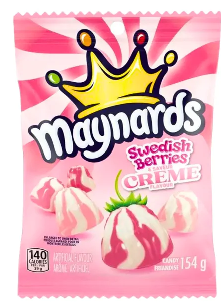 Maynards Swedish Berries Creme 154g