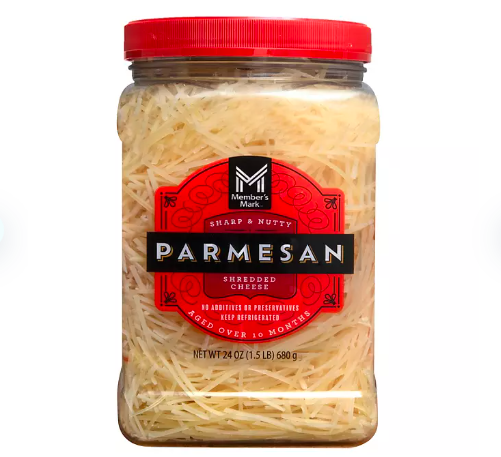 Member's Mark Shredded Parmesan Cheese, 24 oz.