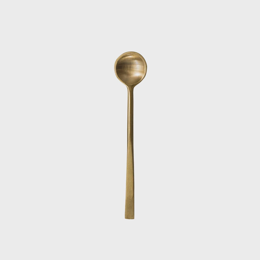 Brass Spoon, 4.5"L