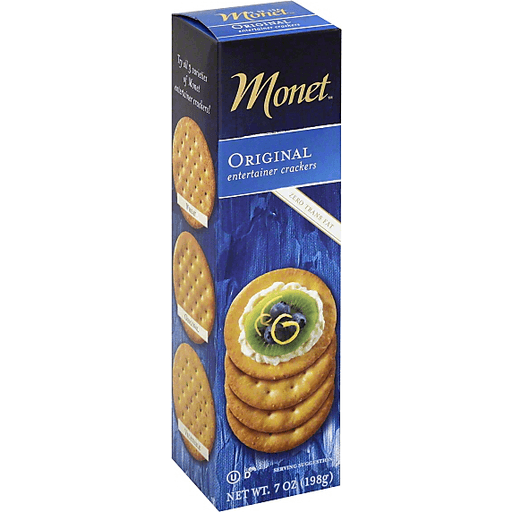 Monet Elegant Original Crackers 7oz