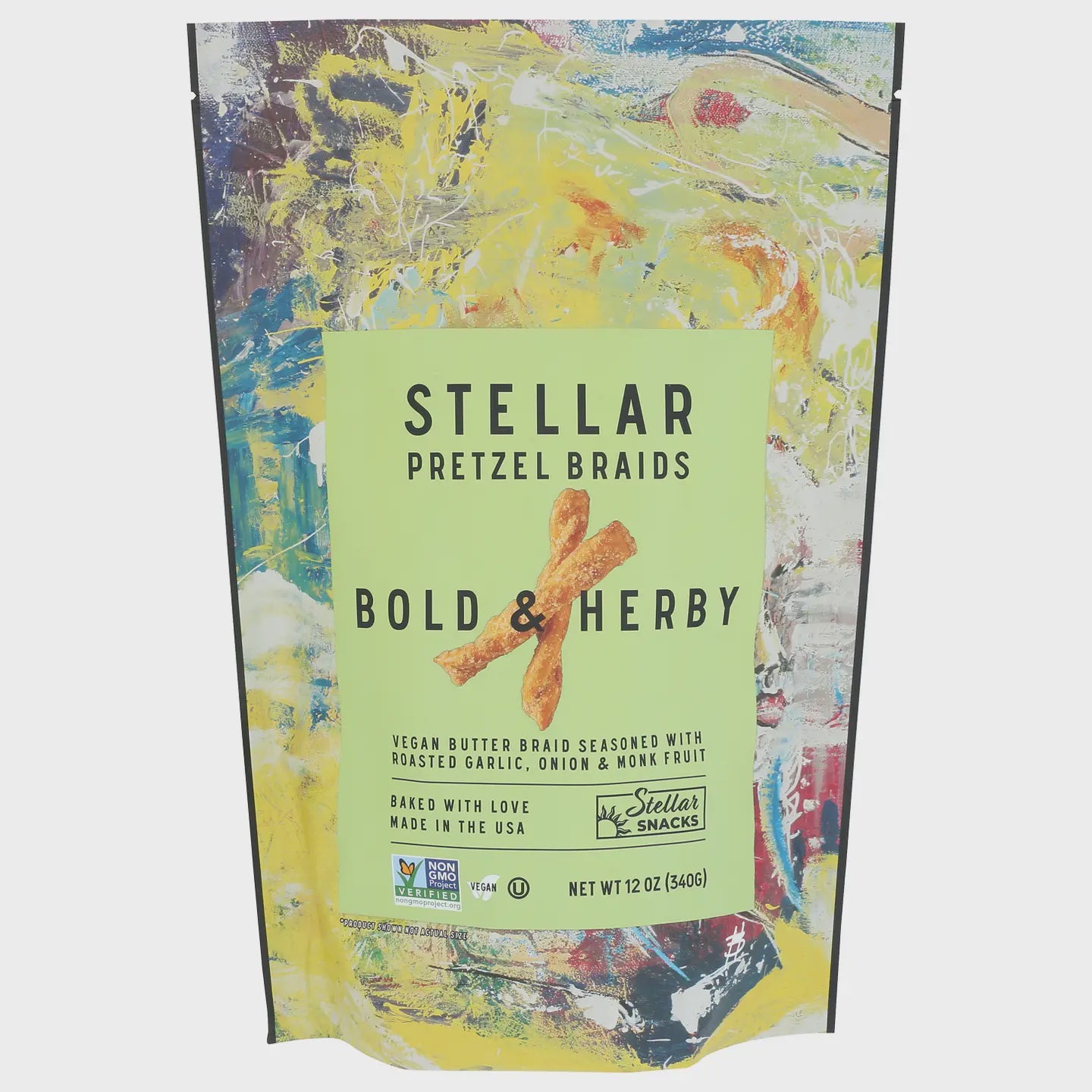 Stellar Pretzel Braids, Bold & Herby, 12oz