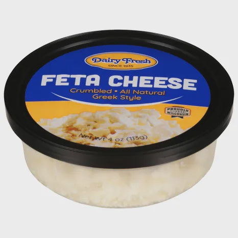 Dairy Fresh Crumbled Feta Cheese, 4oz