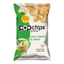 Pop Chips, Sour Cream & Onion 5oz