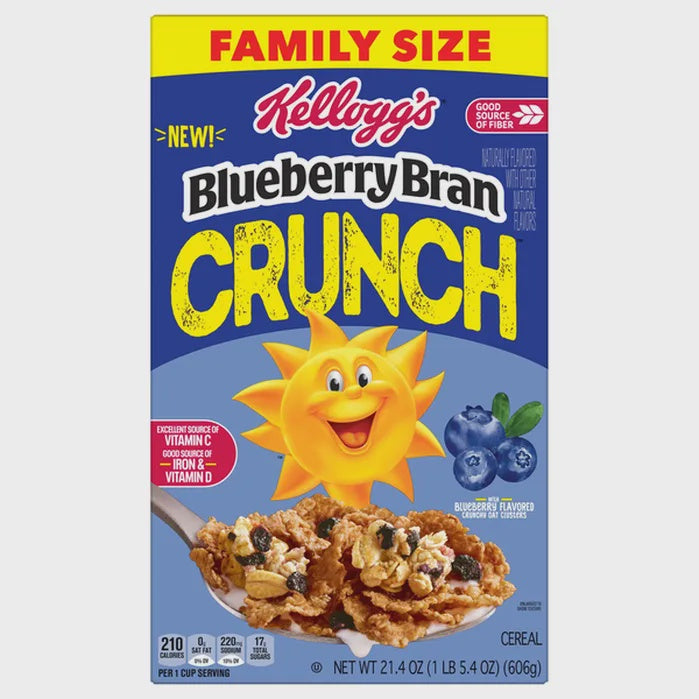 Kellogg's Blueberry Bran Crunch 15.8oz