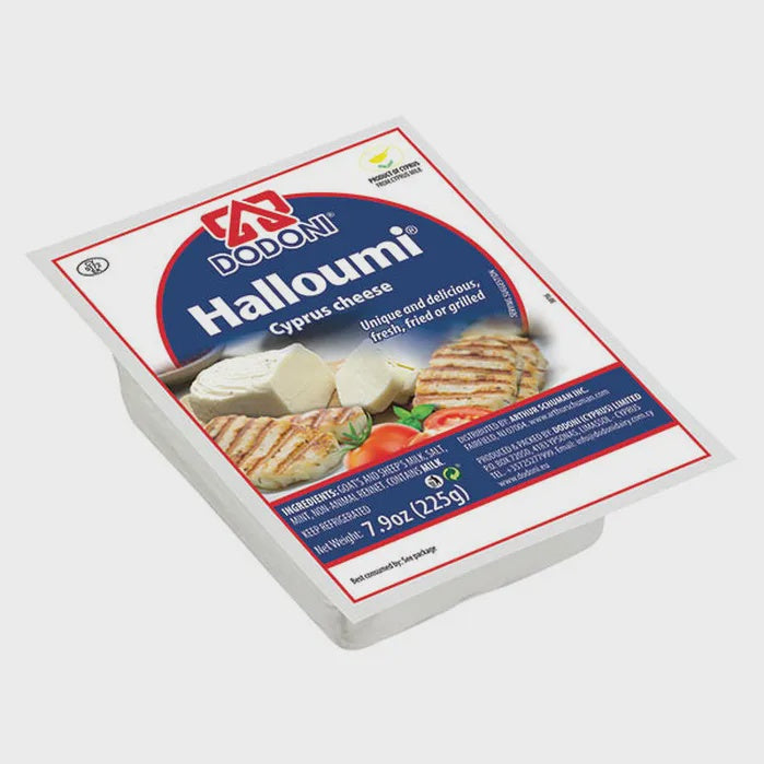 Dodoni Halloumi Cheese, 7.9oz