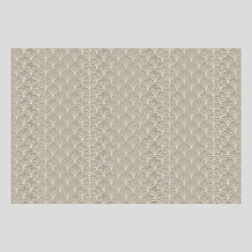 Zela Timeless Elegance Golden Shell Placemats 25pks