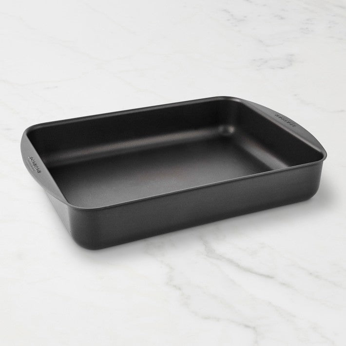 SCANPAN Roasting Pan, 3.25 qt, 13 1/2" x 8 3/4"