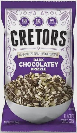 Cretors Popcorn, Dark Chocolatey  Drizzle, 5.5 oz