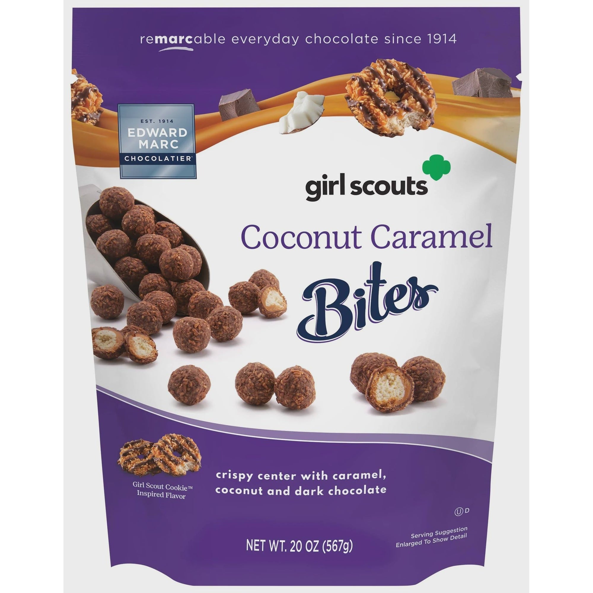 Girl Scouts Coconut Caramel Bites, 20oz