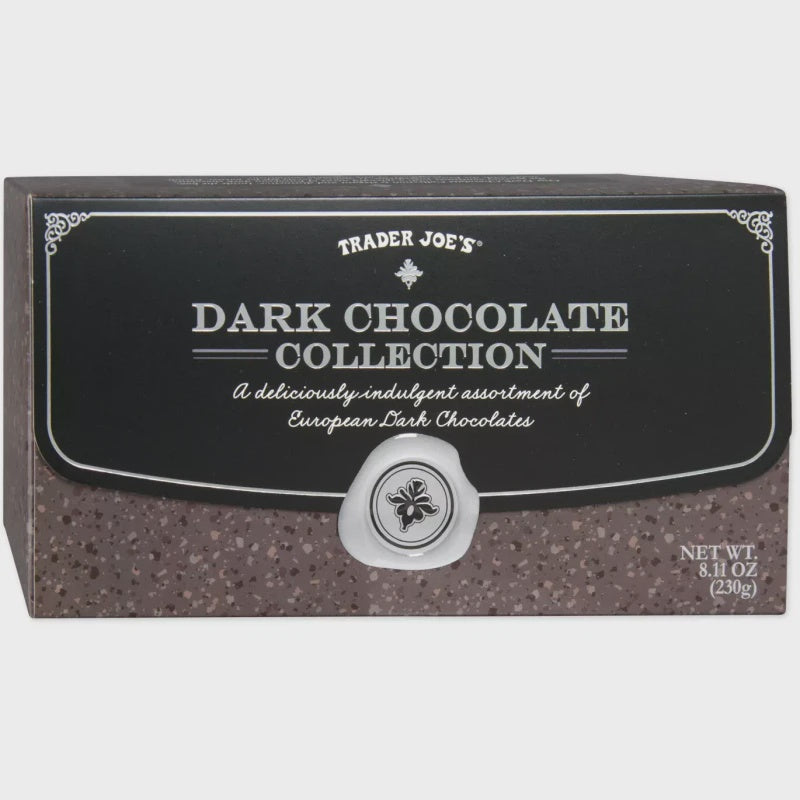 Dark Chocolate Collection, European dark Chocolates, 8.11oz