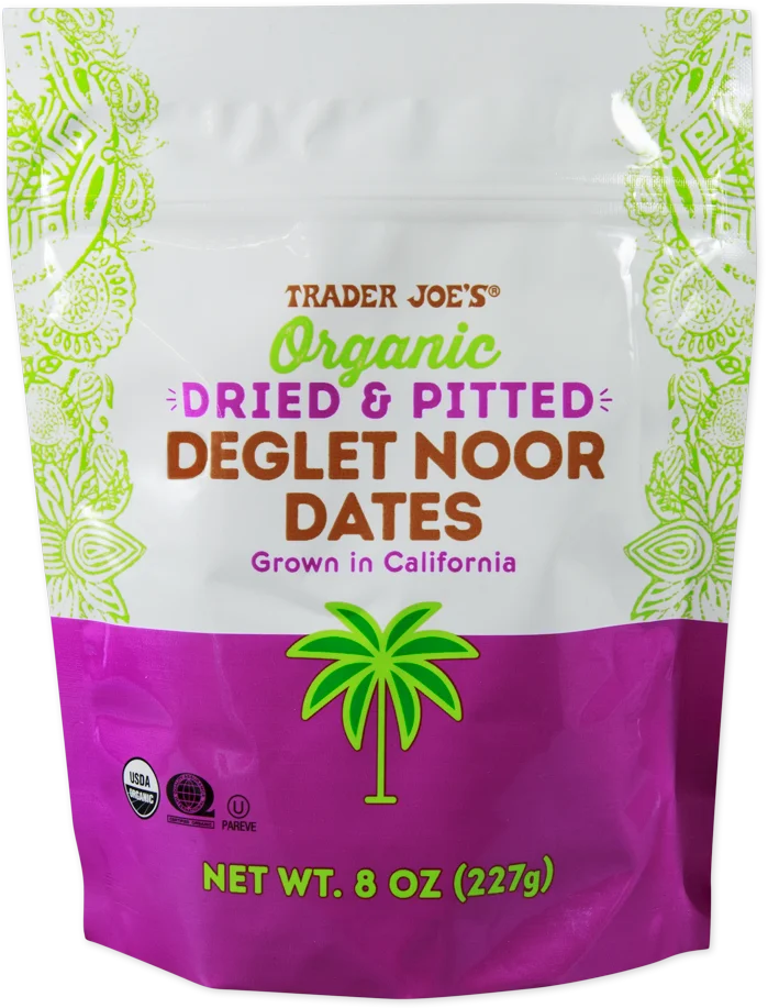 Dried Dates, Pitted, Deglet Noor Organic 8oz