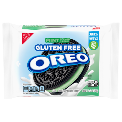 Nabisco Oreo's, Mint, Gluten Free 12.47oz