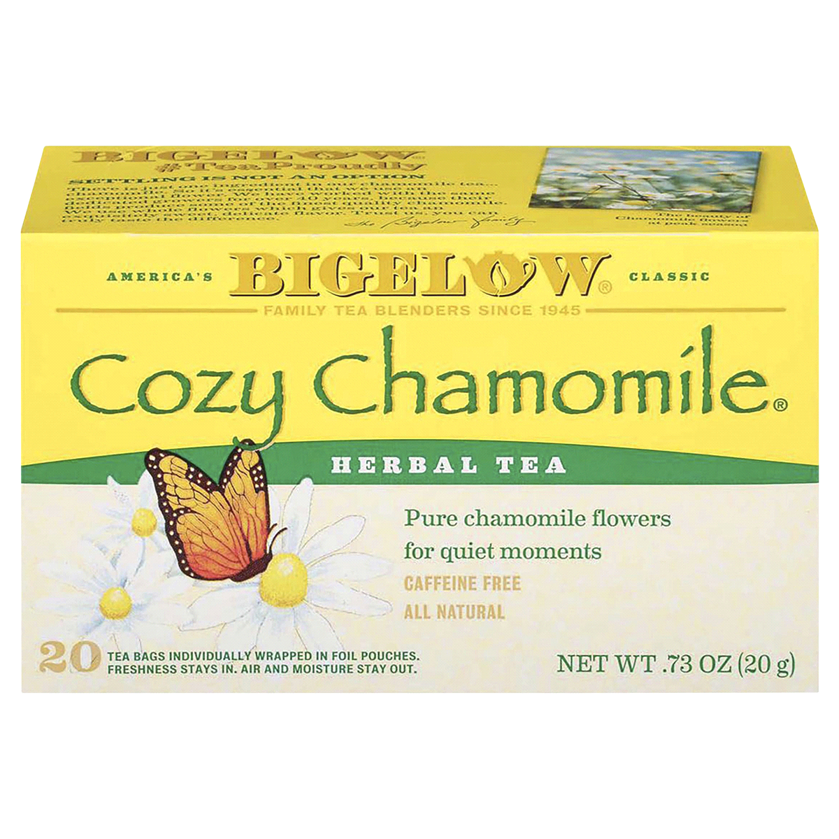 Bigelow Tea, Chamomile, 20 Ct