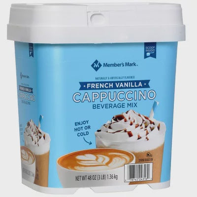 Member's Mark French Vanilla Cappuccino Mix 48oz