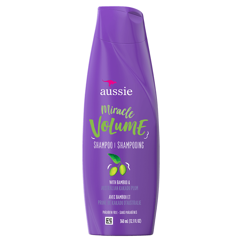 Aussie Shampoo, Miracle Volume with Bamboo & Australian Kakadu Plum, 12.1 fl oz.