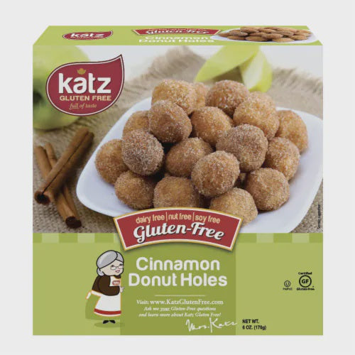 Katz Gluten Free Cinnamon Donut Holes x 6oz