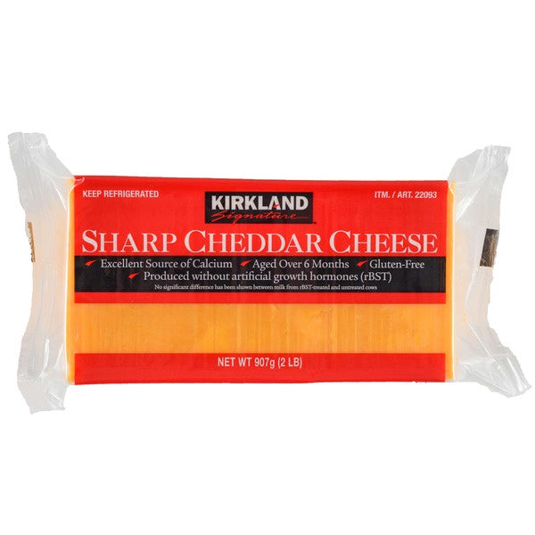 Kirkland Sharp Cheddar Cheese 2 lb