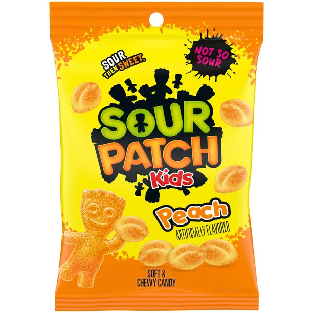 Sour Patch Kids Peach Candies 8.07oz