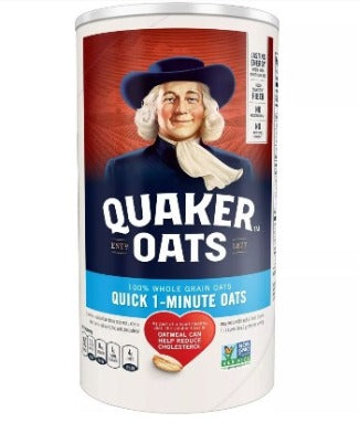 Quaker Oats, Quick 1-Minute Cereal, 18 Oz