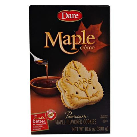 Dare Cookies, Maple Creme, 10.6 Oz