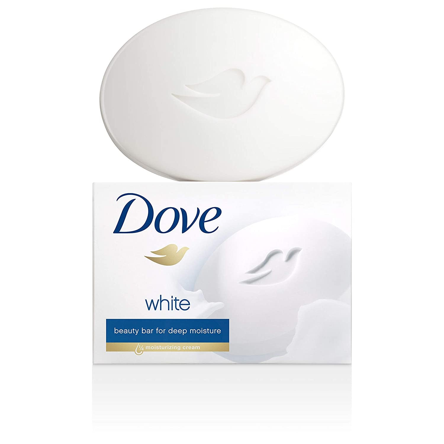 Dove, Bar Soap, White, 3.75 oz