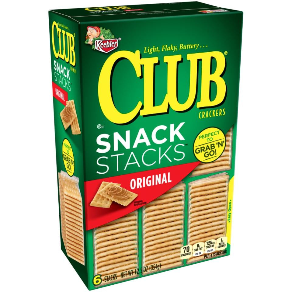 Kellogg's Club Crackers, Snack Stacks Original, 12.5oz