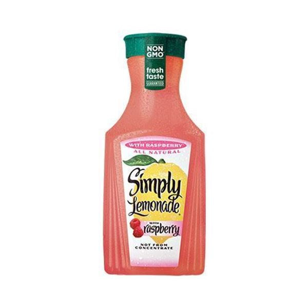 Simply Lemonade, With Raspberry, 52 oz