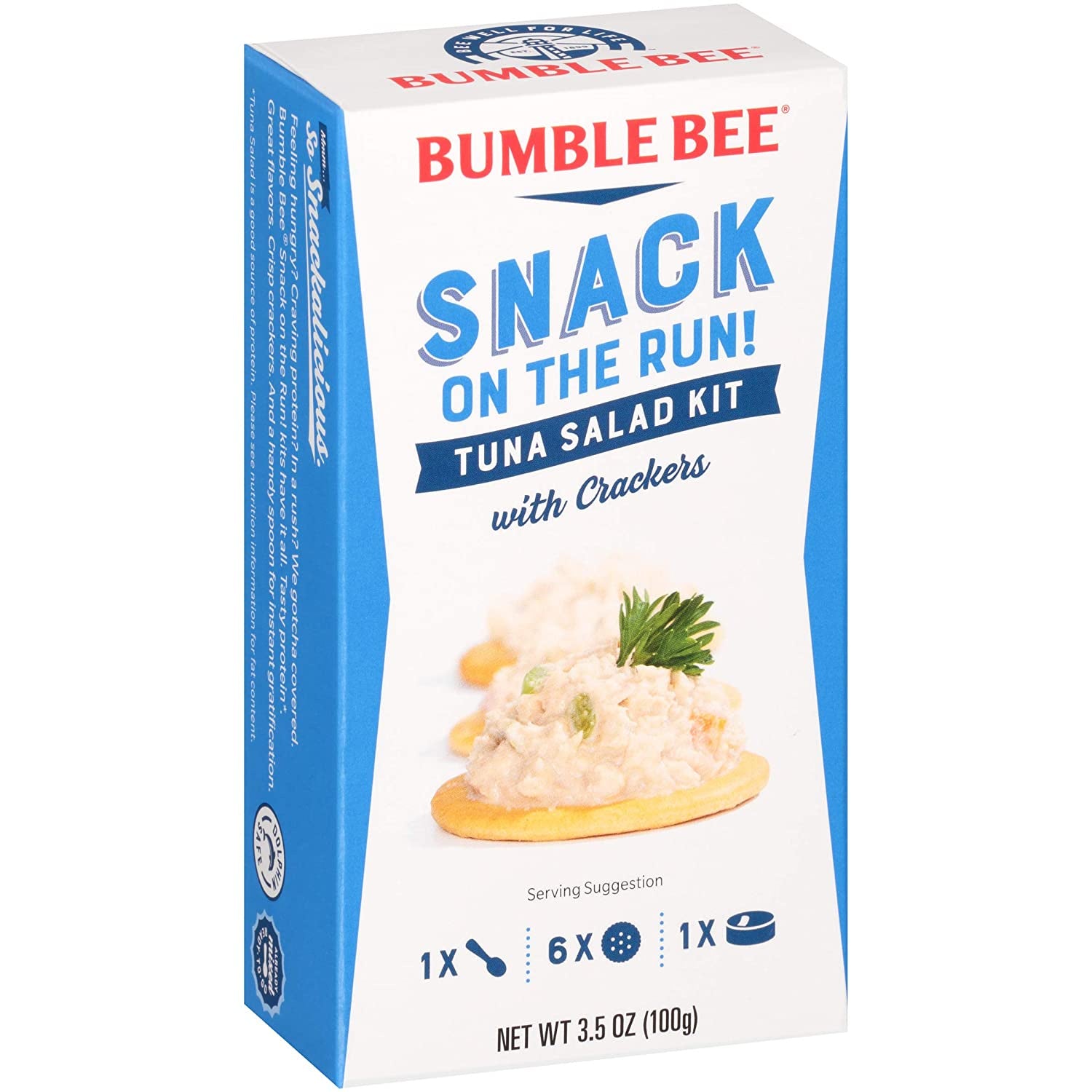 Bumble Bee Tuna Salad Kit with Crackers, Snack On The Run, 3.5oz