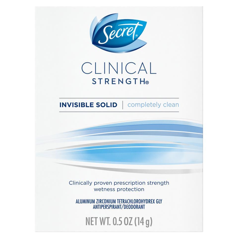 Secret Clinical Strength Deodorant, Complelely Clean, 1.6oz