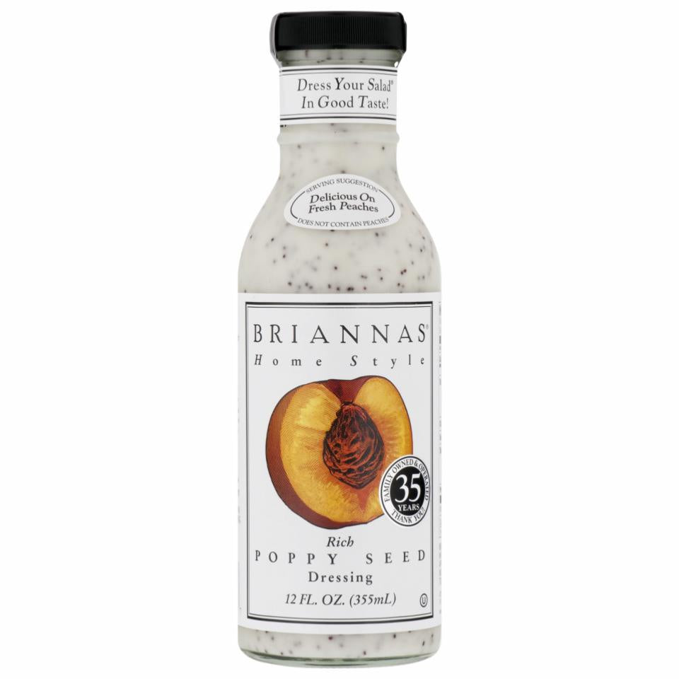 Brianna's Dressing, Poppy Seed, 12 Fl oz.