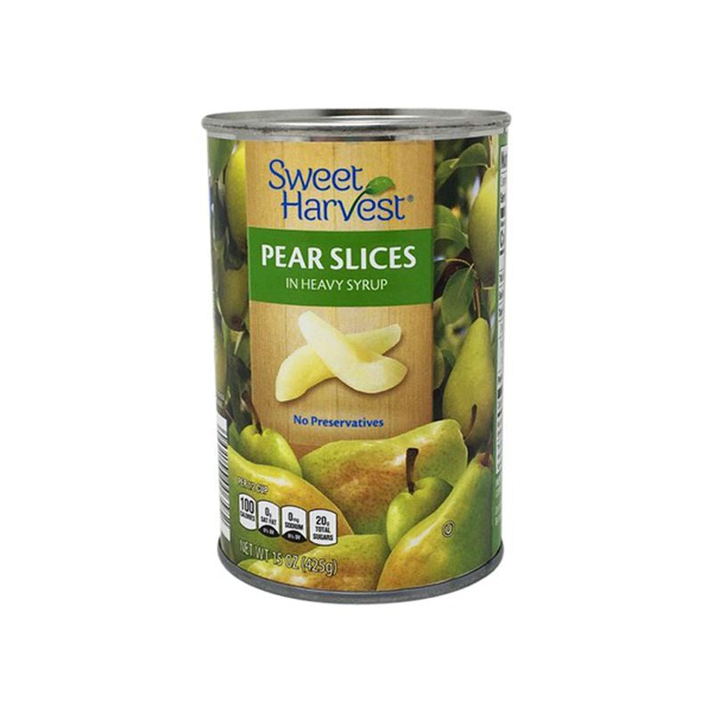 Sweet Harvest Pear Slices in heavy syrup 15.25oz