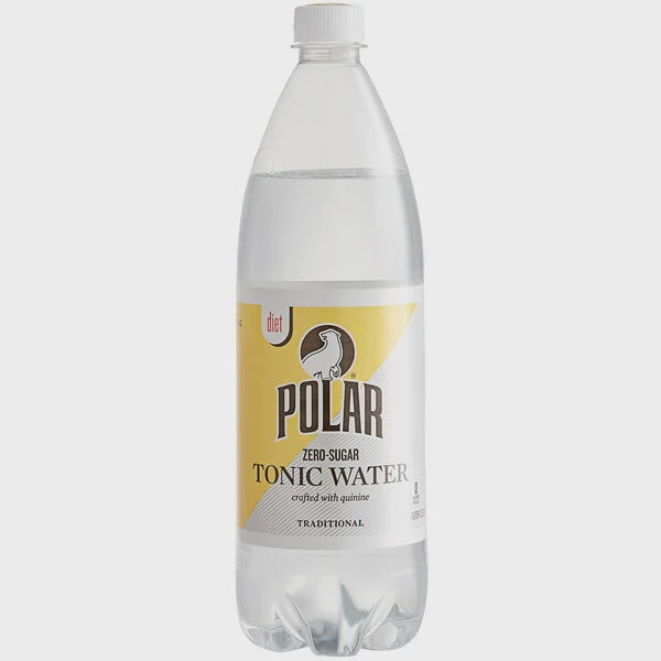 Polar Diet Tonic Water, Traditional, Zero-Sugar, 1L