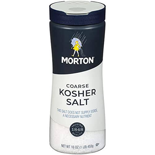 Morton Kosher Salt, Course, 53 oz