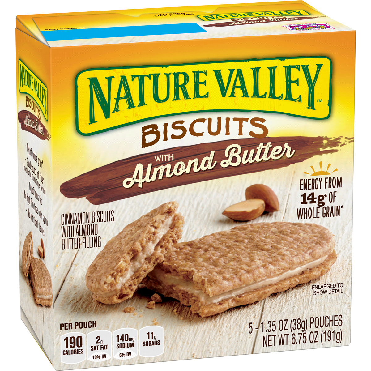 Nature Valley Biscuits with Cinnamon Almond Butter 5ct