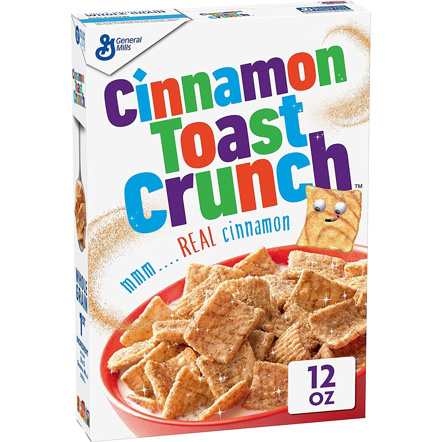 General Mills Cereal, Cinnamon Toast Crunch 12 oz