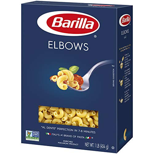 Barilla Dried Pasta, Elbows, 1 lb.