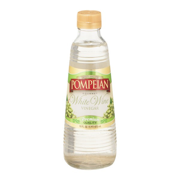 Pompeian White Wine Vinegar, 16oz