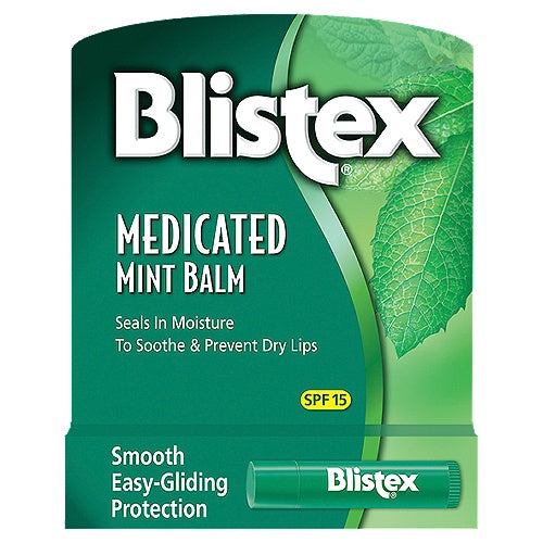 Blistex Lip Balm, Medicated Mint Balm 0.15oz